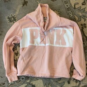Victoria Secret Pink funnel neck sweatshirt -xs